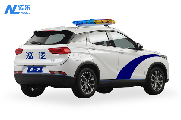 5座封闭式巡逻车（NL-E3）_电动观光车_电动巡逻车-诺乐电动车